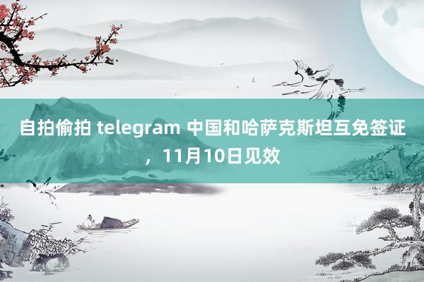 自拍偷拍 telegram 中国和哈萨克斯坦互免签证，11月10日见效