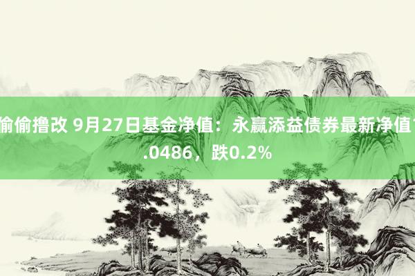 偷偷撸改 9月27日基金净值：永赢添益债券最新净值1.0486，跌0.2%