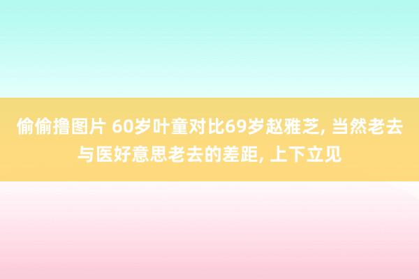 偷偷撸图片 60岁叶童对比69岁赵雅芝, 当然老去与医好意思老去的差距, 上下立见