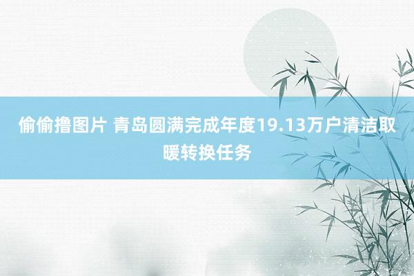 偷偷撸图片 青岛圆满完成年度19.13万户清洁取暖转换任务