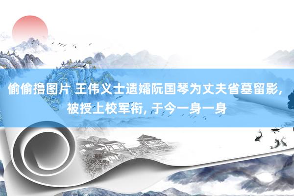 偷偷撸图片 王伟义士遗孀阮国琴为丈夫省墓留影， 被授上校军衔， 于今一身一身